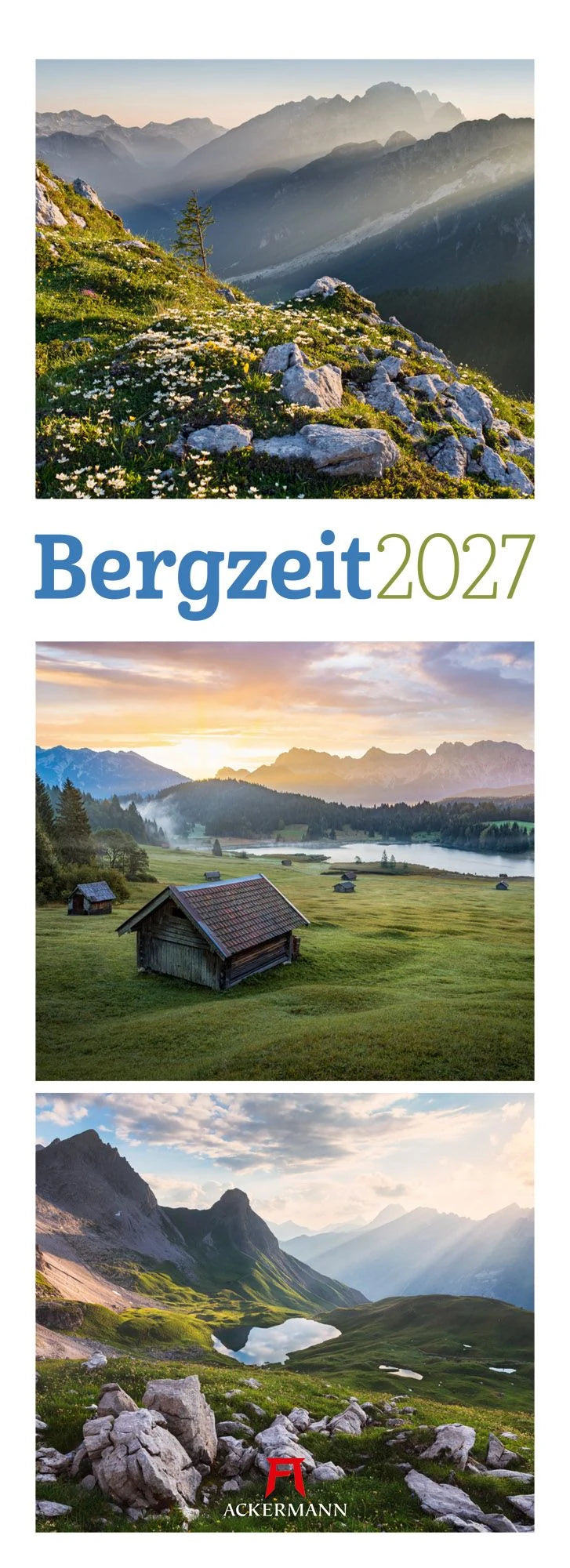 Wandkalender: Bergzeit Triplet-Kalender 2027