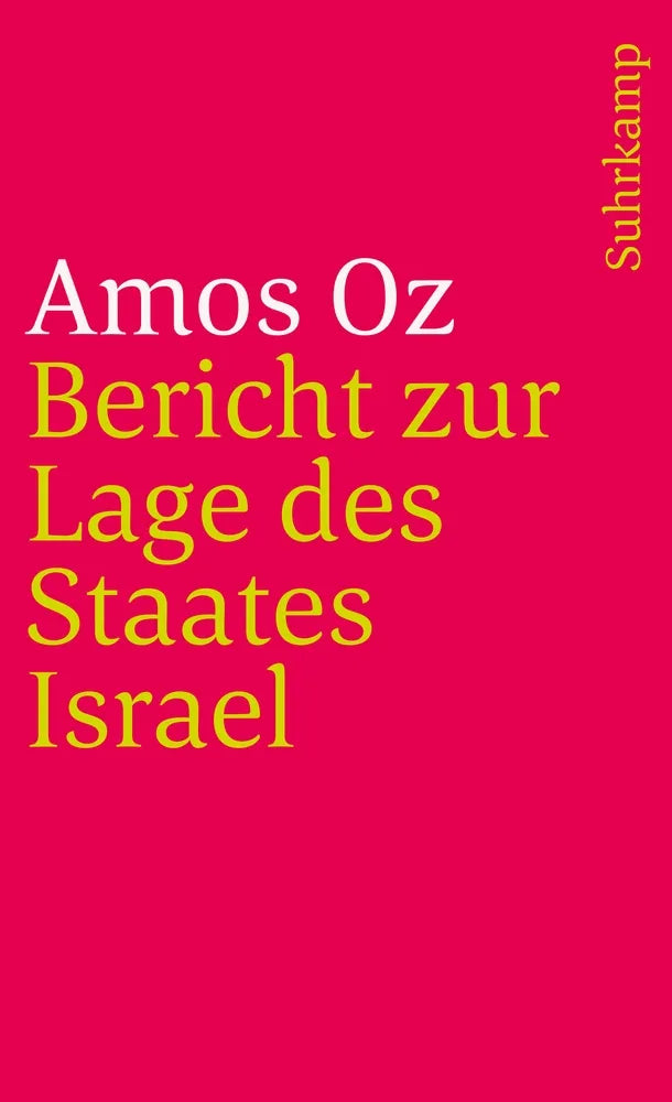Cover: Bericht zur Lage des Staates Israel (E-Book) von Amos Oz