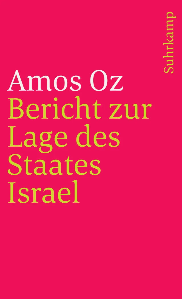 Buchcover von 'Bericht zur Lage des Staates Israel' - Taschenbuch von Amos Oz