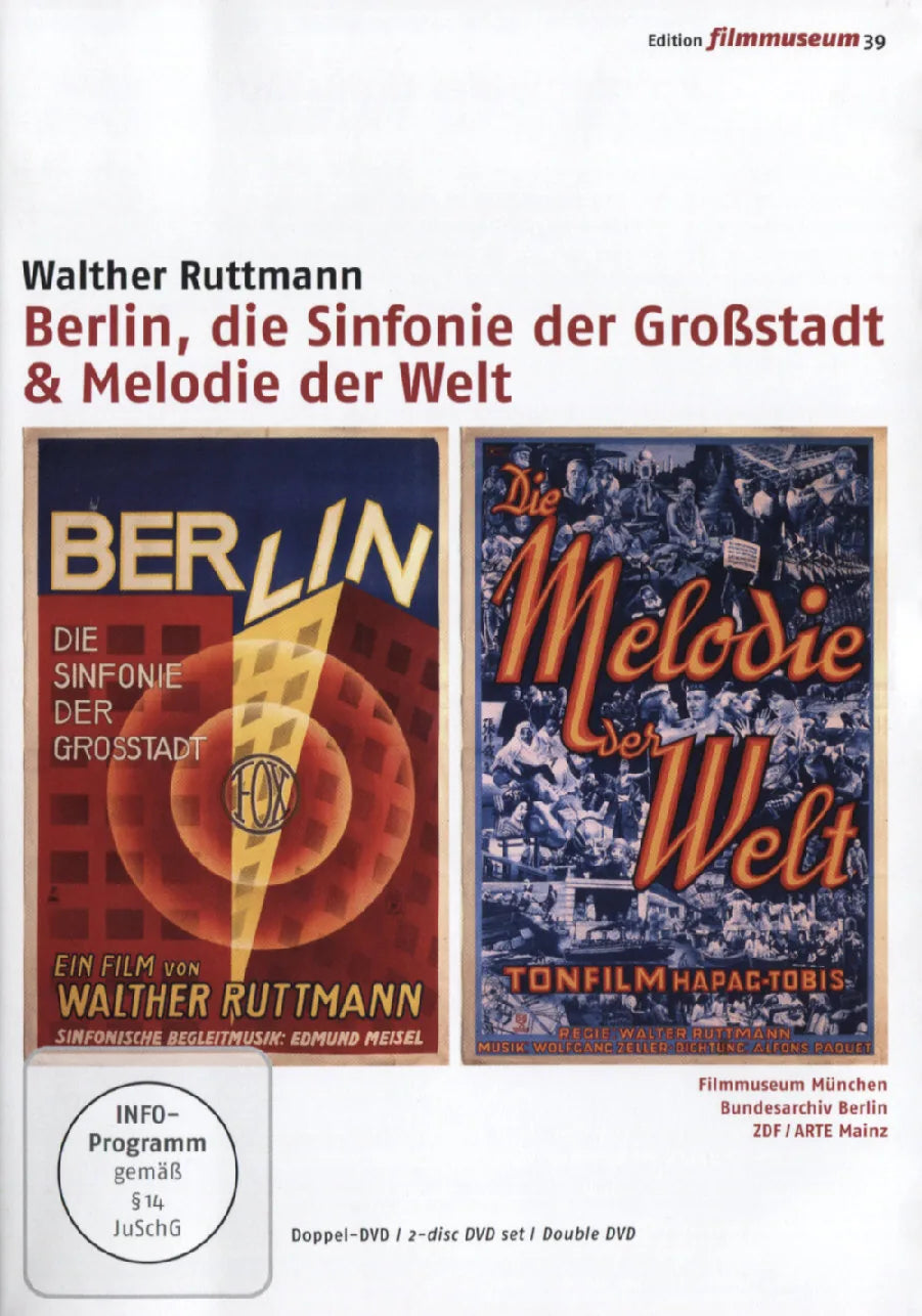 Berlin, die Sinfonie.../Melodie d. Welt [2 DVDs] - DVD