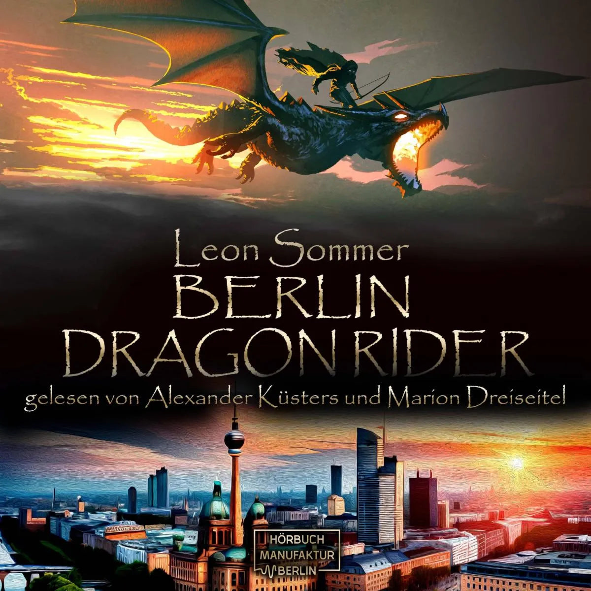 Cover: Berlin Dragon Rider (Hörbuch Download) von Leon Sommer
