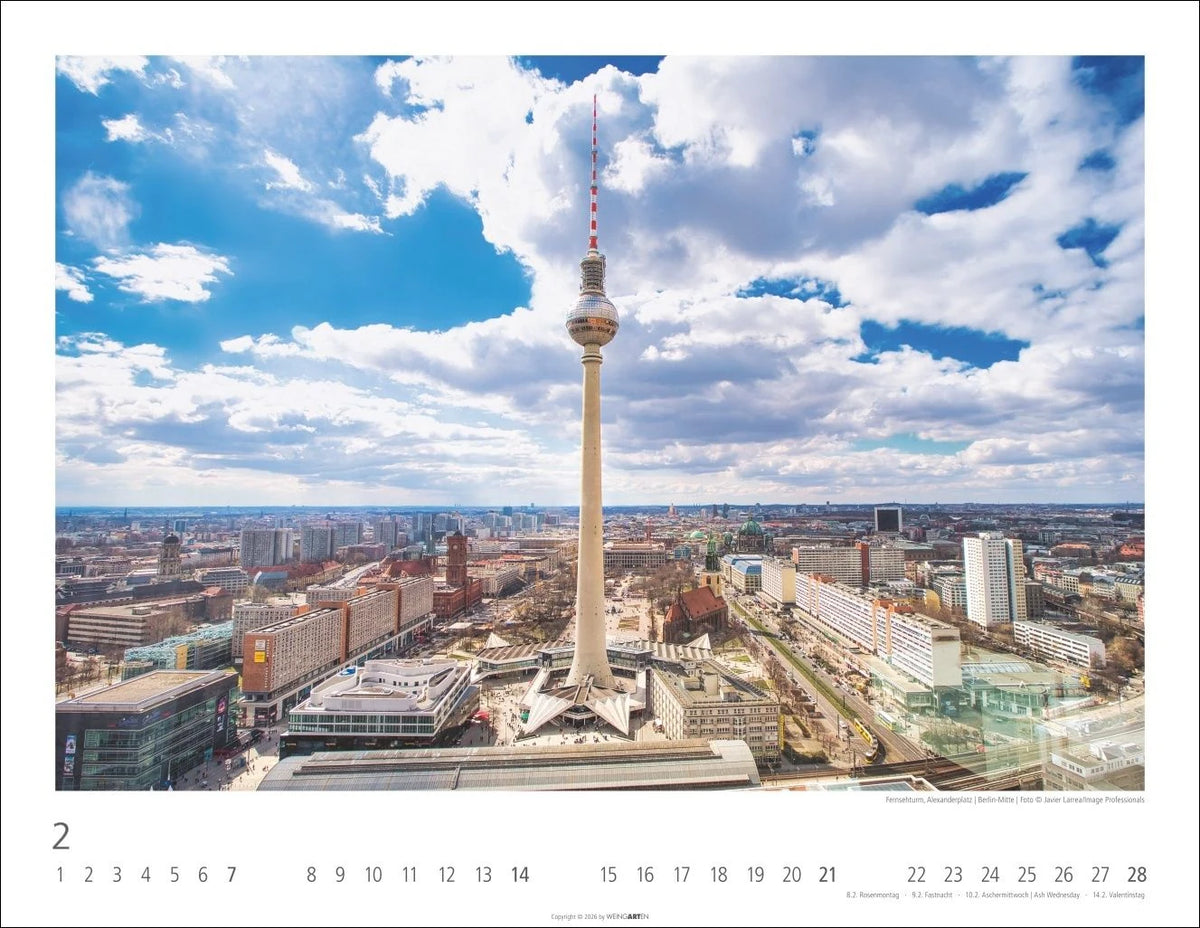 Berlin Kalender 2027 – Ansicht