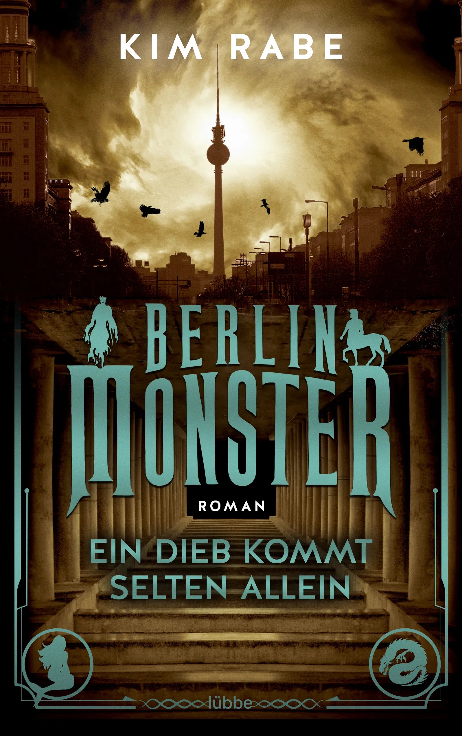 Buchcover von 'Berlin Monster - Ein Dieb kommt selten allein' - Paperback von Kim Rabe