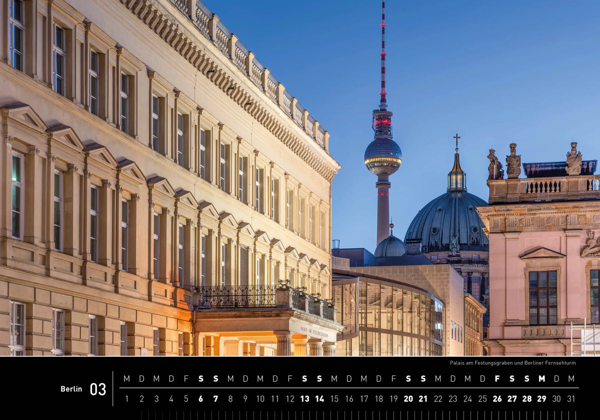 Berlin Premiumkalender 2027 – Ansicht