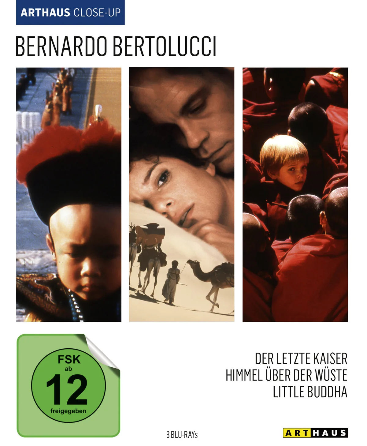 Bernardo Bertolucci - Arthaus Close-Up  [3 DVDs] - Blu-ray Disc