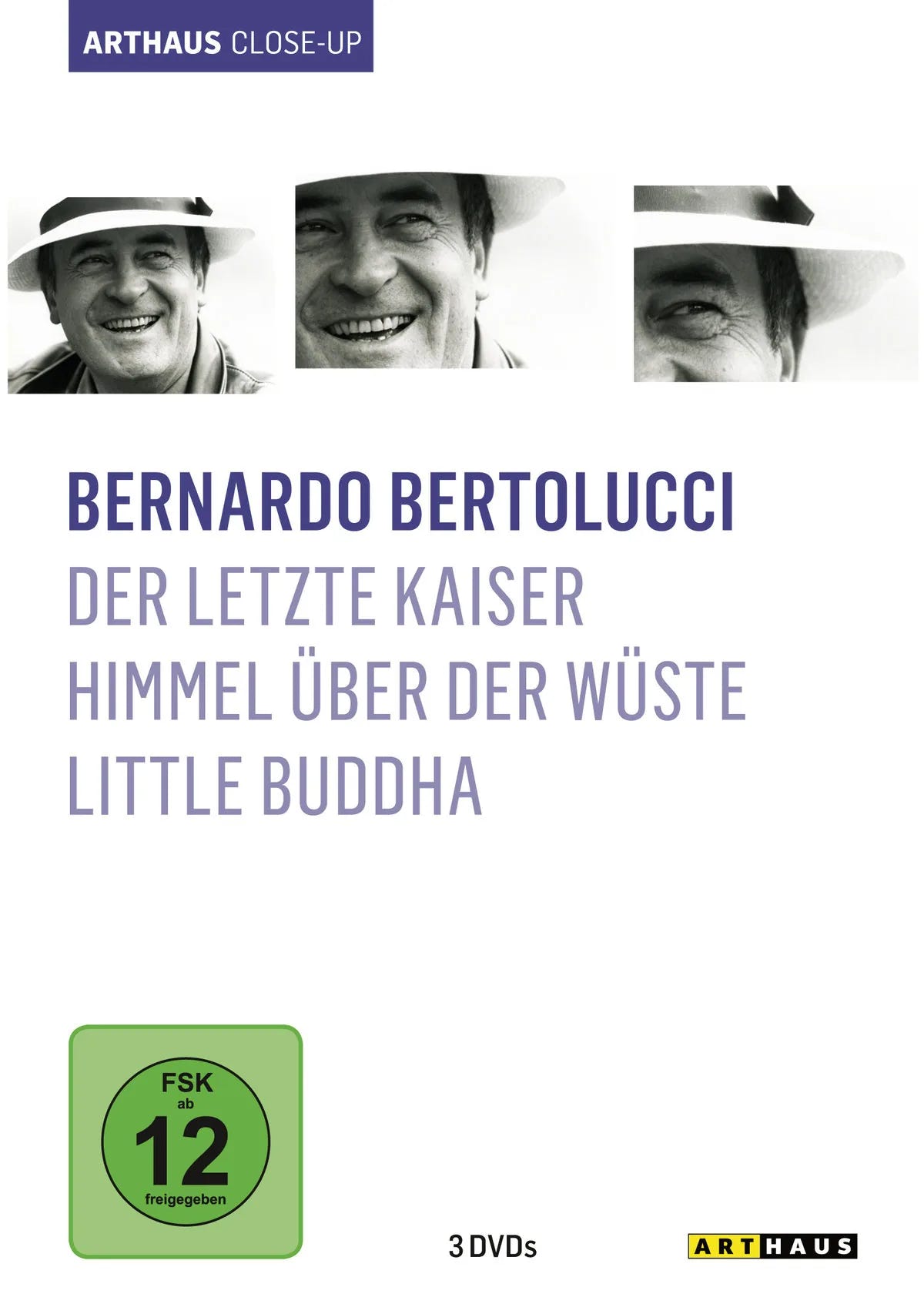 Bernardo Bertolucci - Arthaus Close-Up  [3 DVDs] - DVD