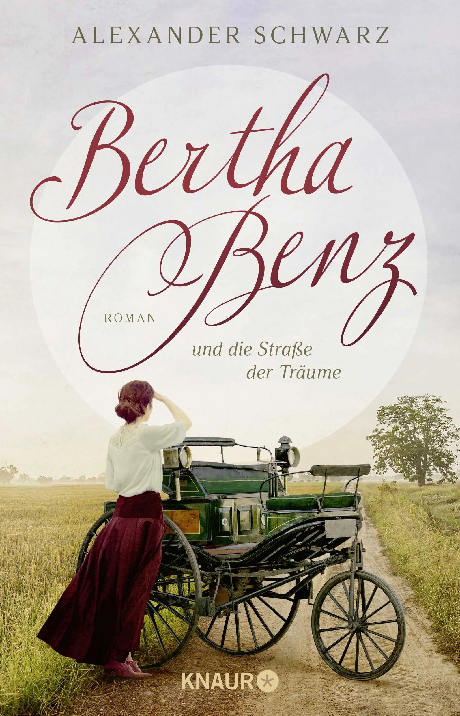 Buchcover von 'Bertha Benz und die Straße der Träume' - Paperback von Alexander Schwarz
