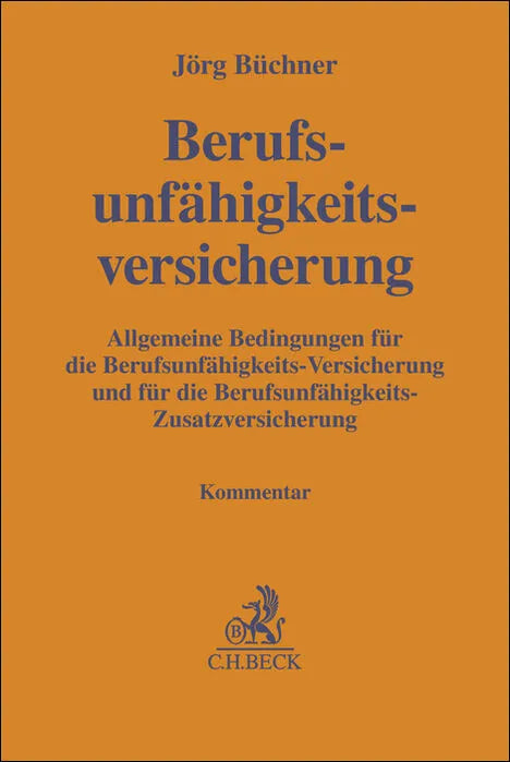Berufsunfähigkeitsversicherung
