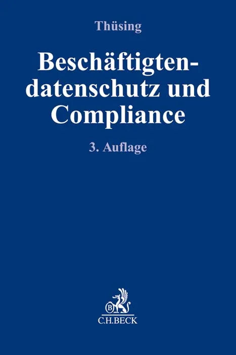 Buchcover von 'Beschäftigtendatenschutz und Compliance' - Taschenbuch von Gregor Thüsing