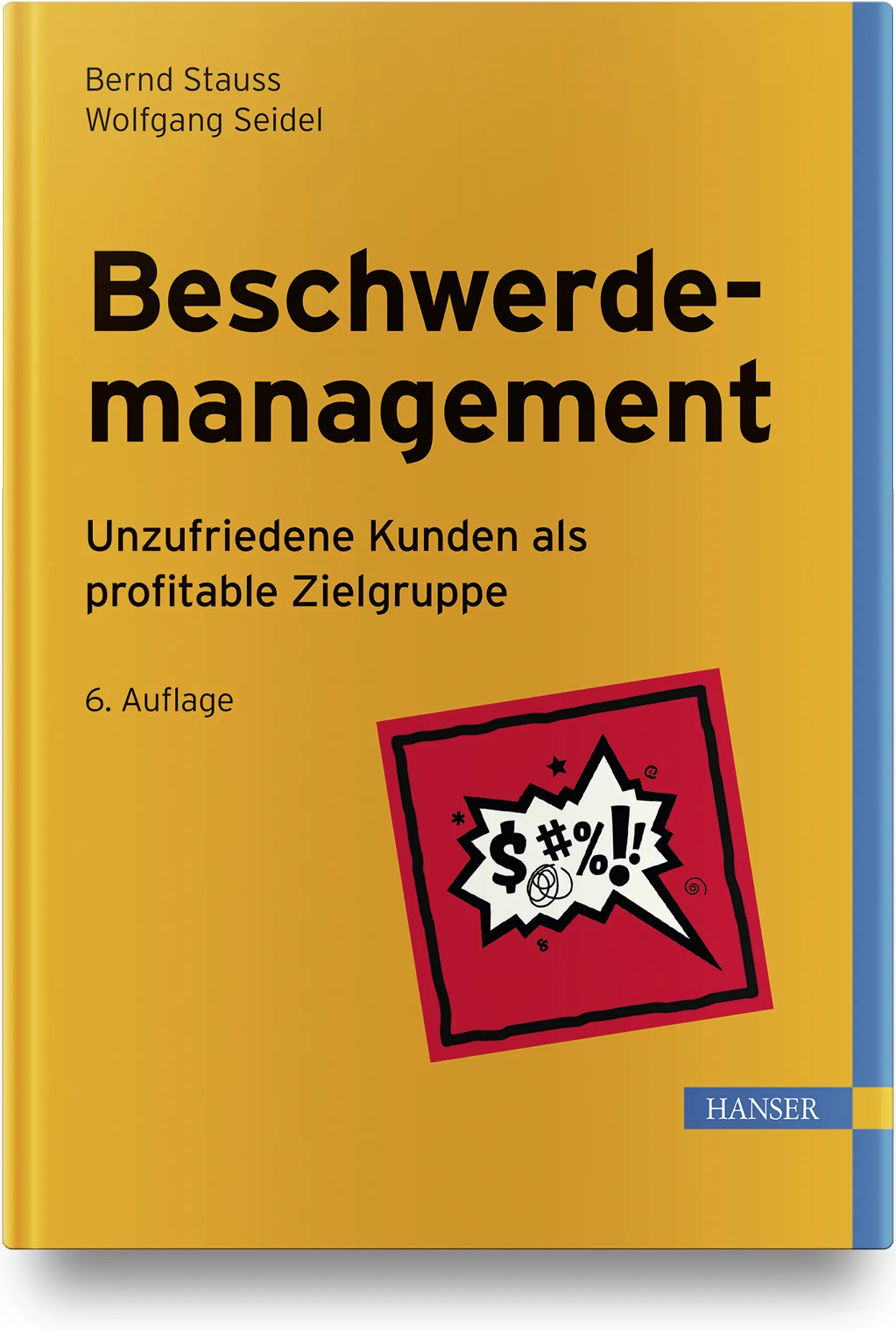 Buchcover von 'Beschwerdemanagement' - Gebundene Ausgabe von Bernd Stauss
