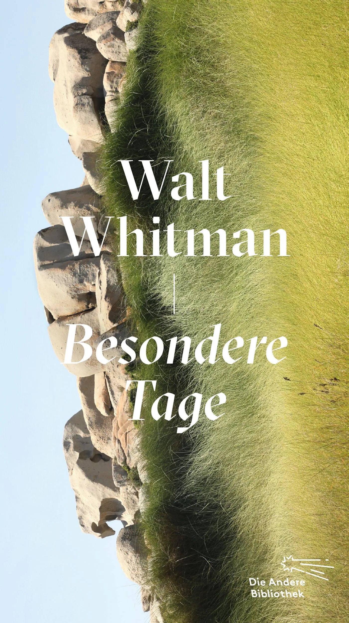 Buchcover von 'Besondere Tage' - Gebundene Ausgabe von Walt Whitman