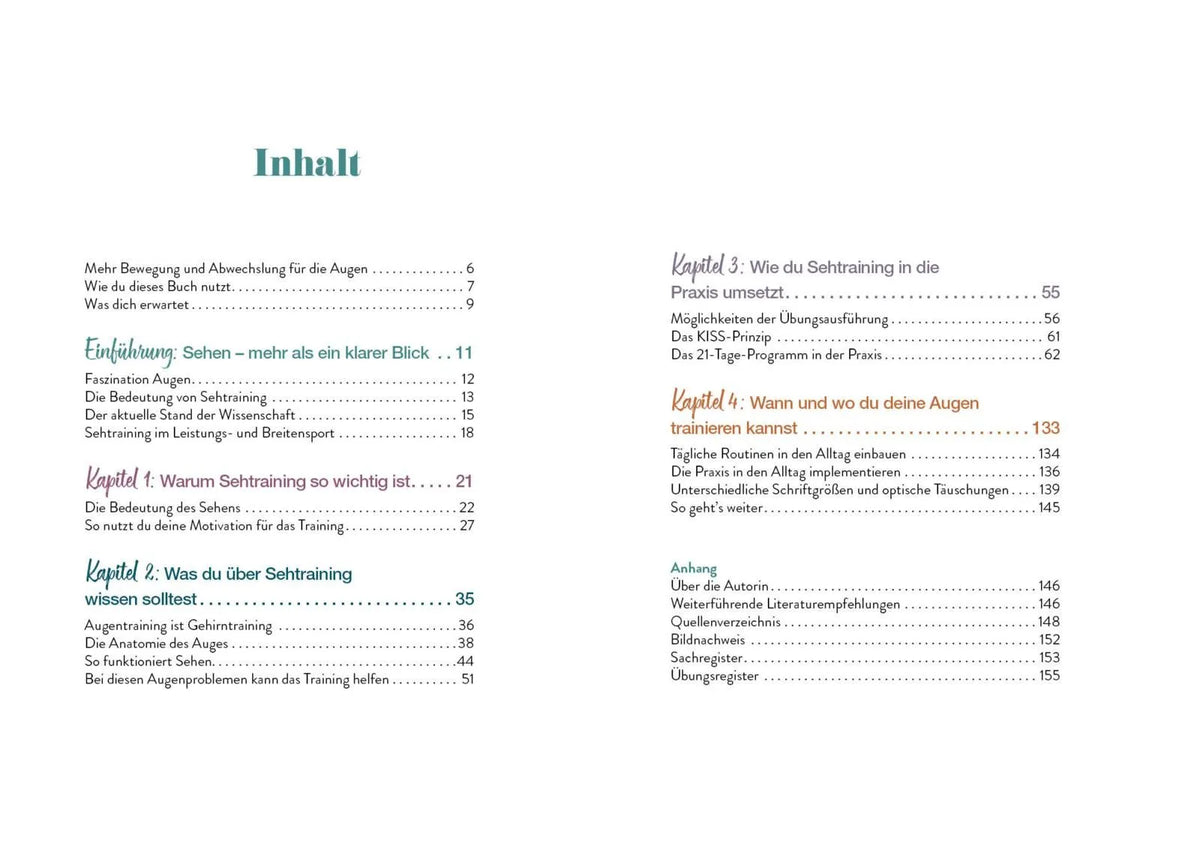 Detailansicht: Besser sehen in 21 Tagen (Taschenbuch)