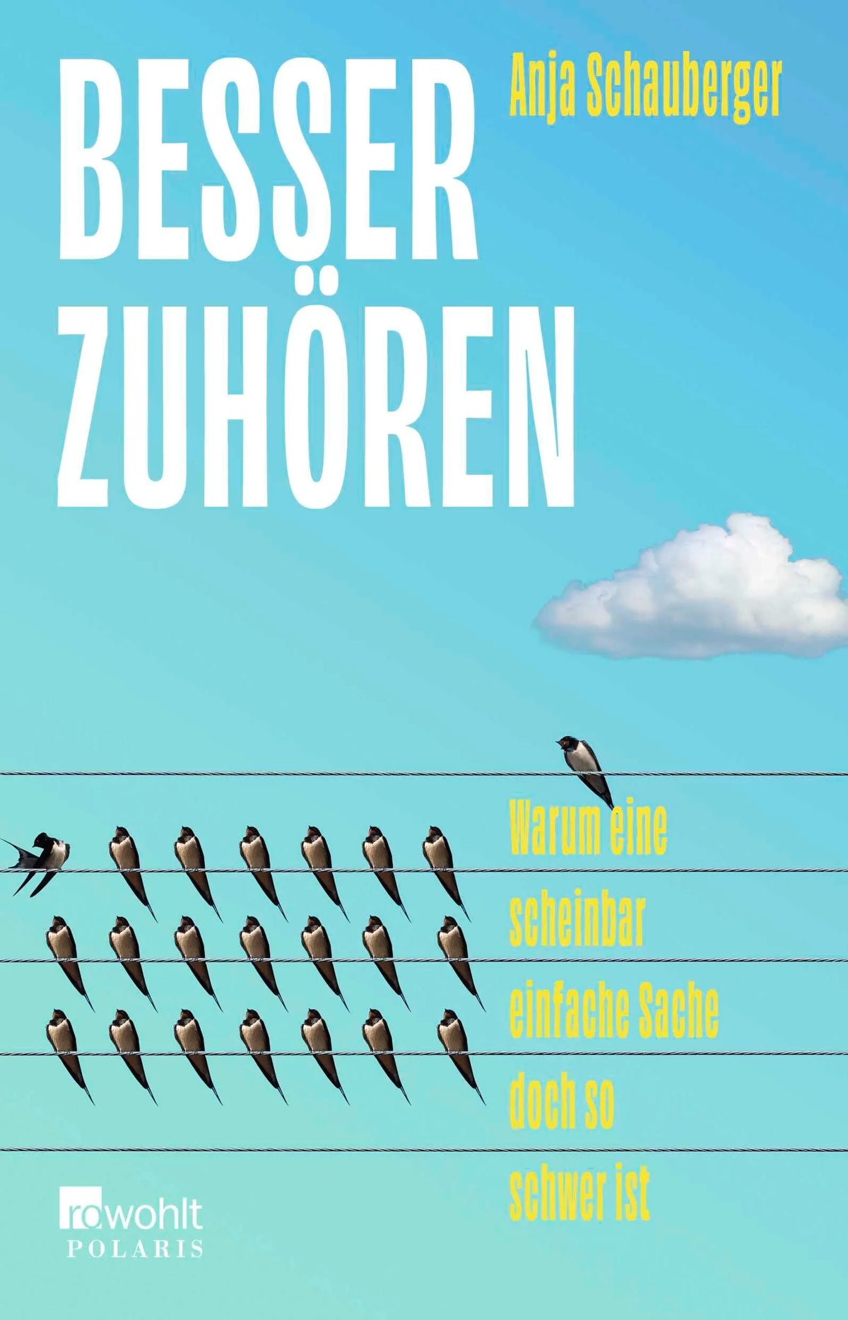Cover: Besser zuhören (Paperback) von Anja Schauberger