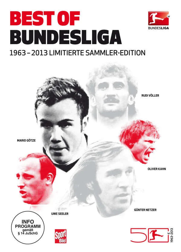 Best of Bundesliga 1963-2013  [LE] [7 DVDs] - DVD