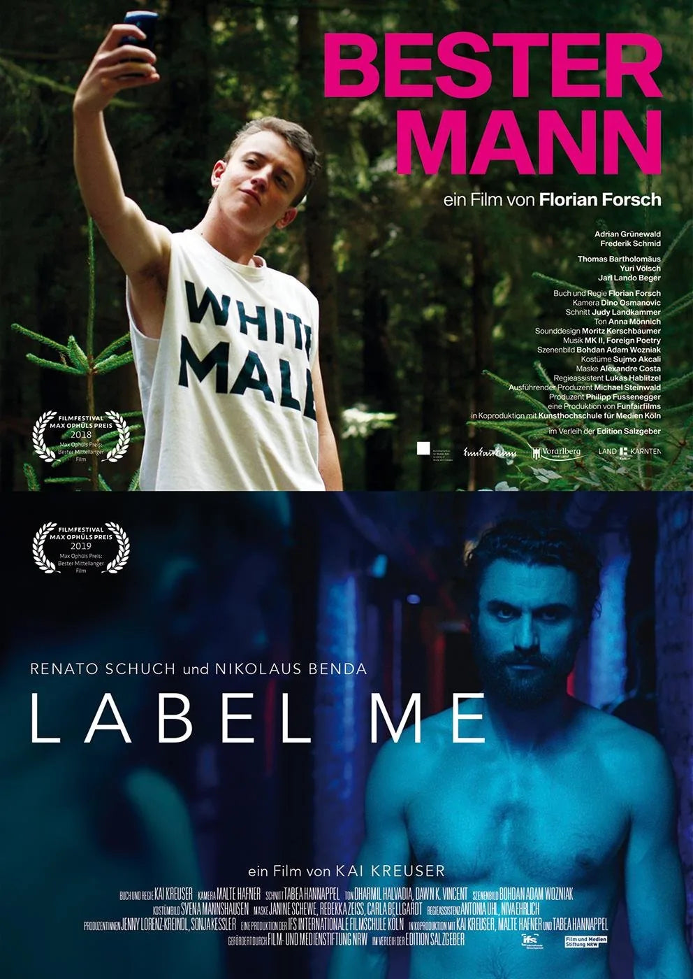 Bester Mann / Label Me - DVD
