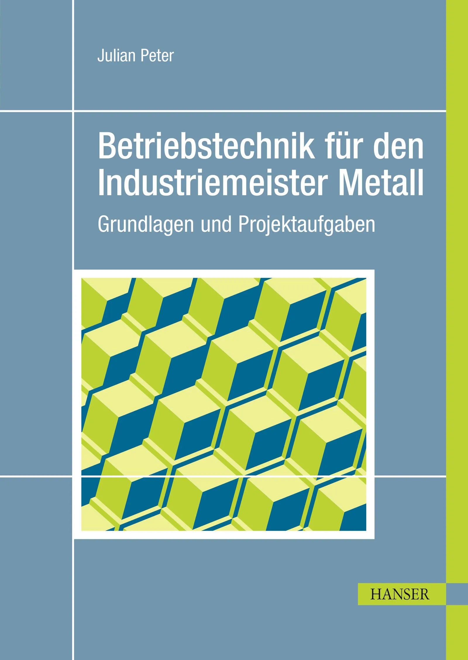 Cover: Betriebstechnik für den Industriemeister Metall (E-Book) von Julian Peter