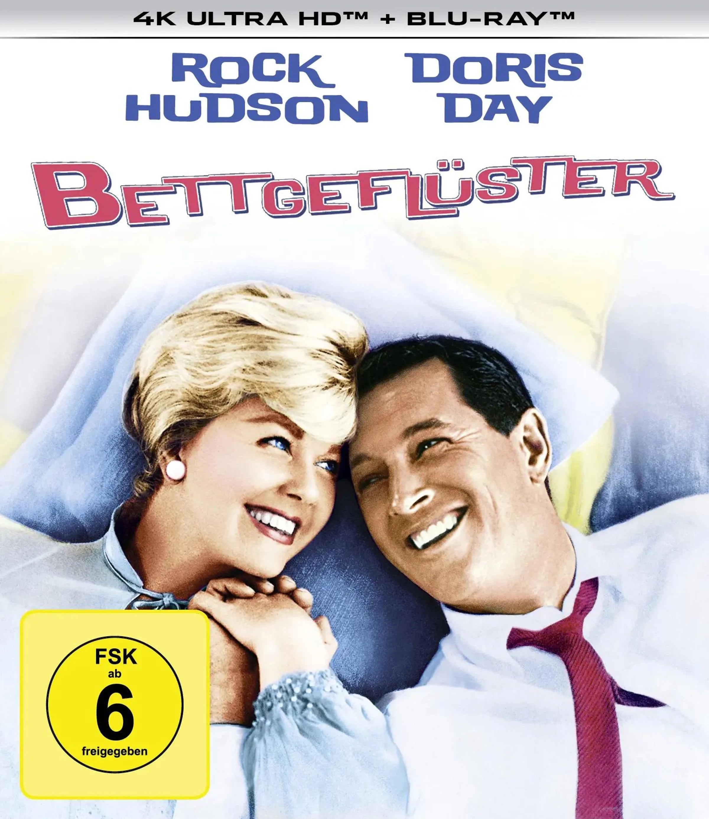 4K UHD Blu-ray-Cover: Bettgeflüster. Regie: Michael Gordon