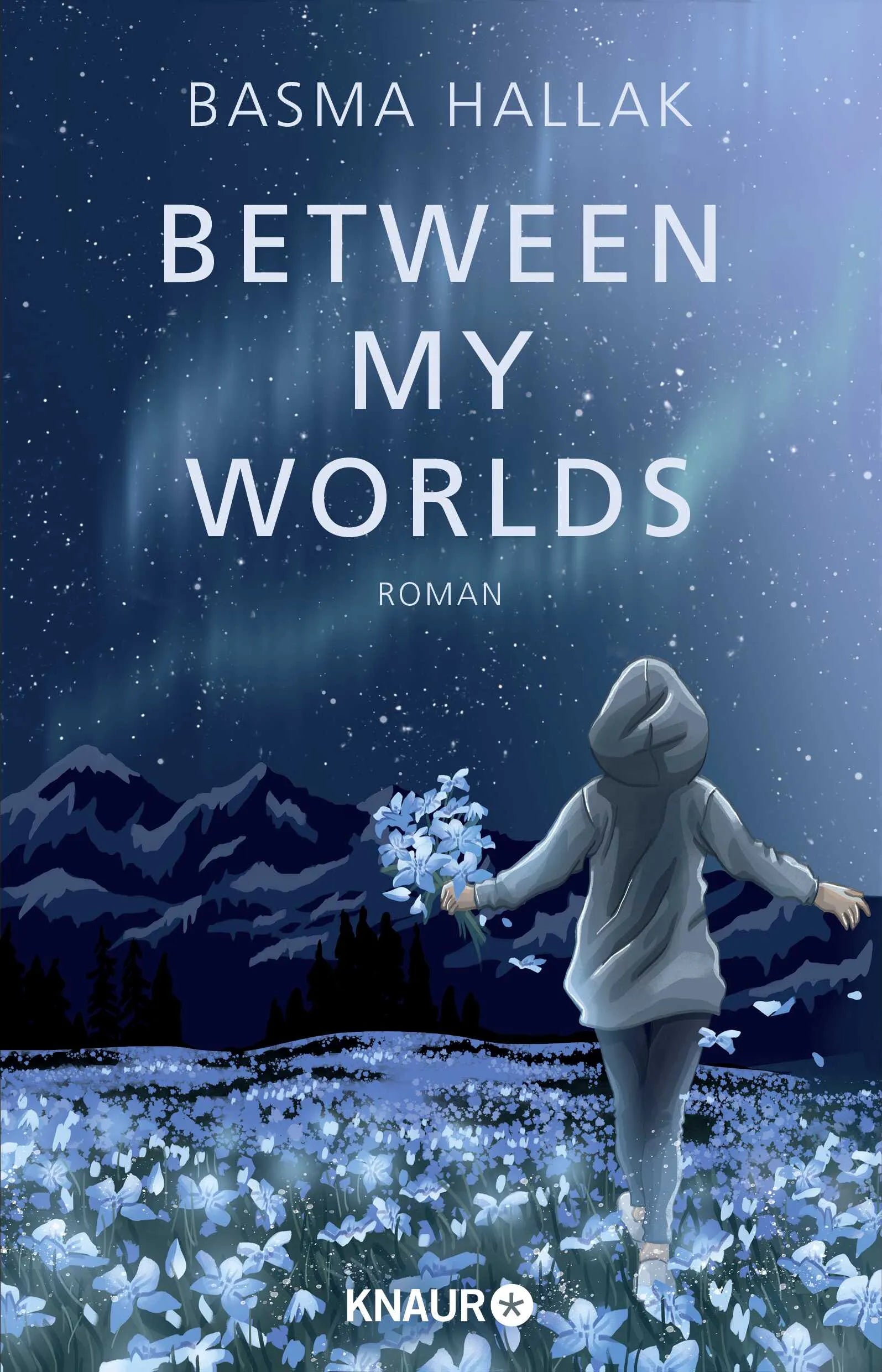 Buchcover von 'Between My Worlds' - Paperback von Basma Hallak