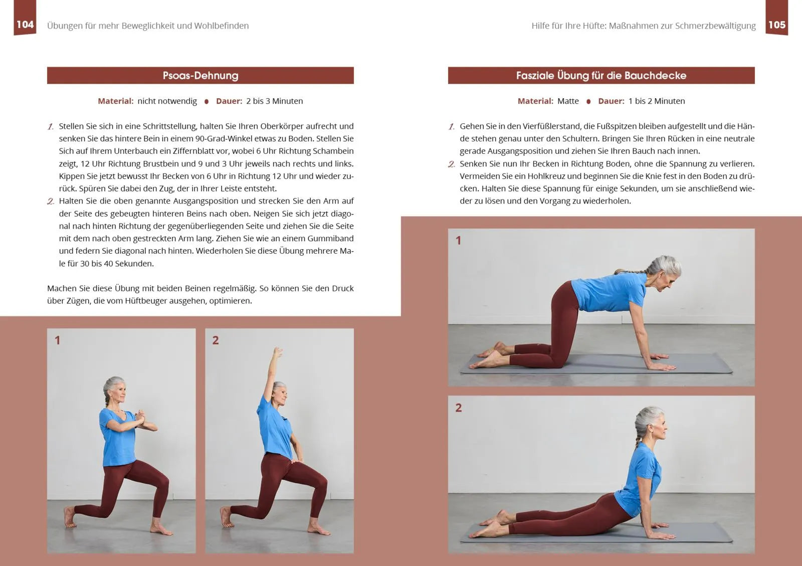 Innenansicht von 'Beweglich und schmerzfrei mit Osteopathie' - Taschenbuch