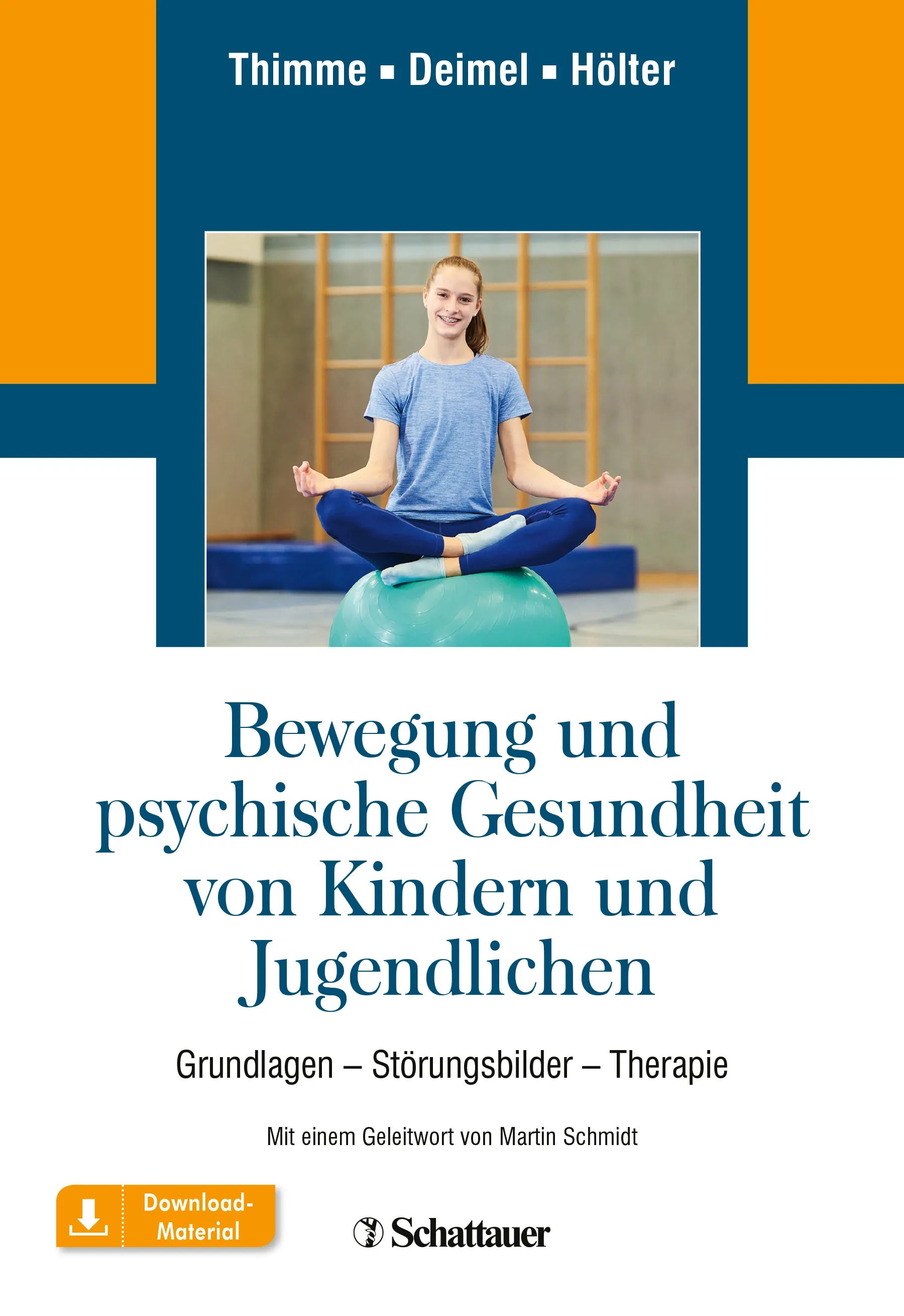 Buchcover von 'Bewegung und psychische Gesundheit von Kindern und Jugendlichen' - Paperback von Till Thimme