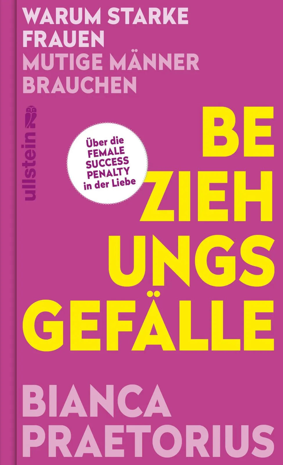 Cover: Beziehungsgefälle (Hardcover) von Bianca Praetorius