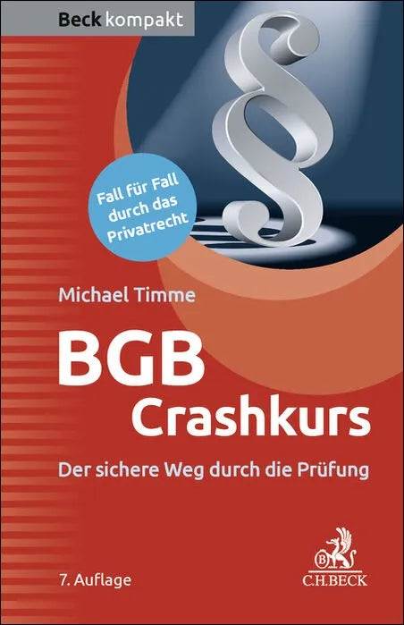 Cover: BGB Crashkurs (E-Book) von Michael Timme