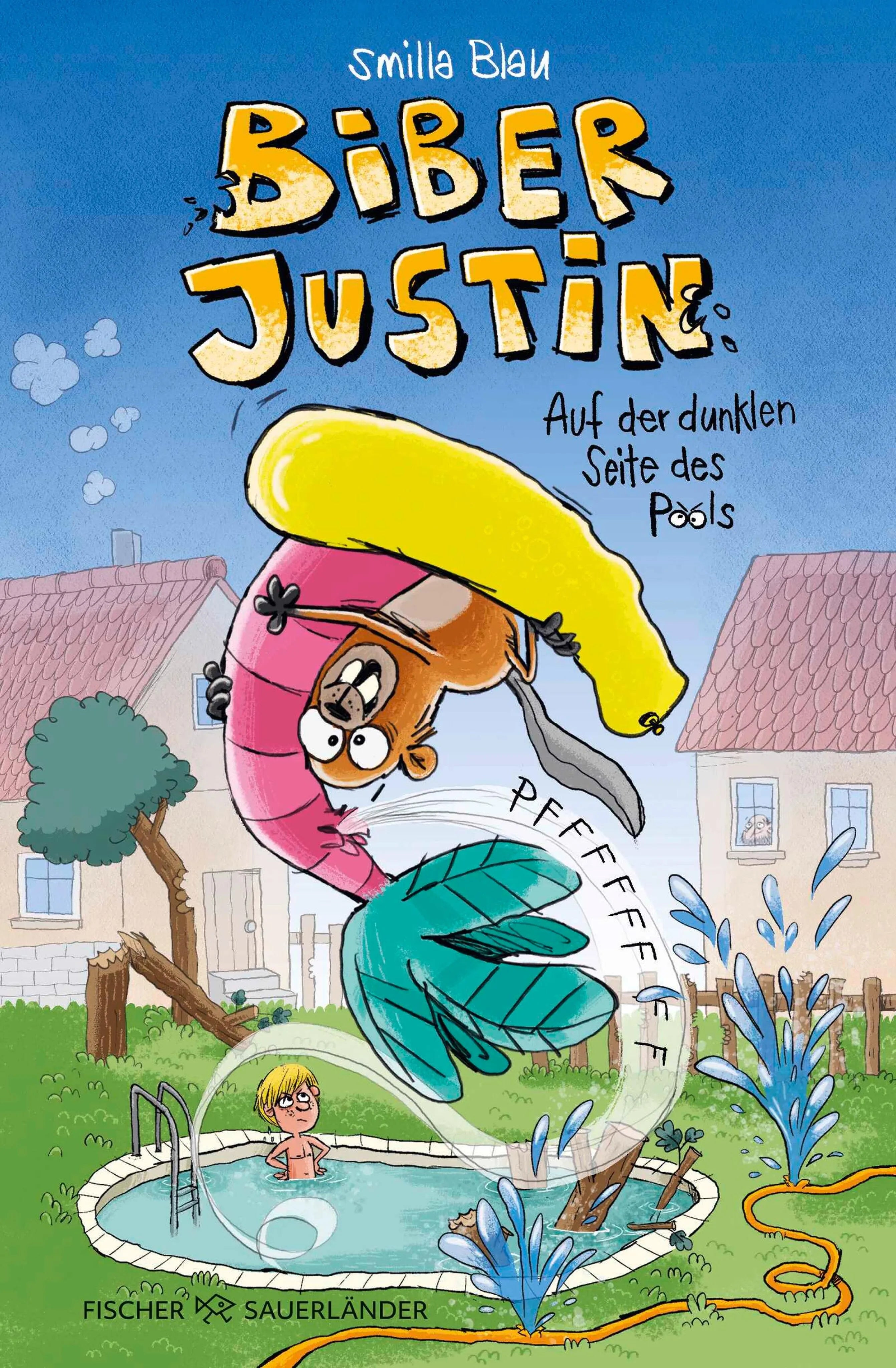 Cover: Biber Justin. Auf der dunklen Seite des Pools (E-Book) von Smilla Blau