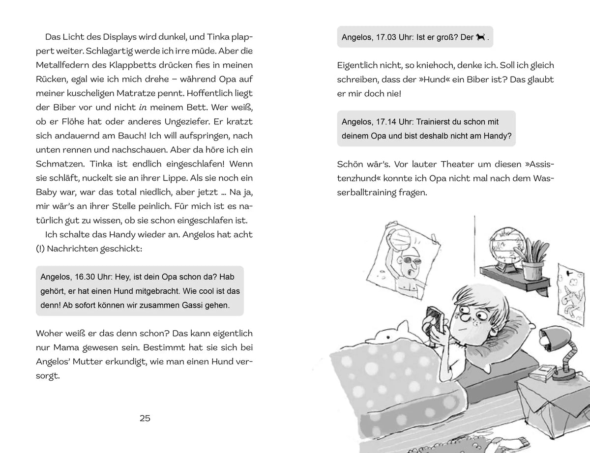 Detailansicht: Biber Justin. Auf der dunklen Seite des Pools (Hardcover)