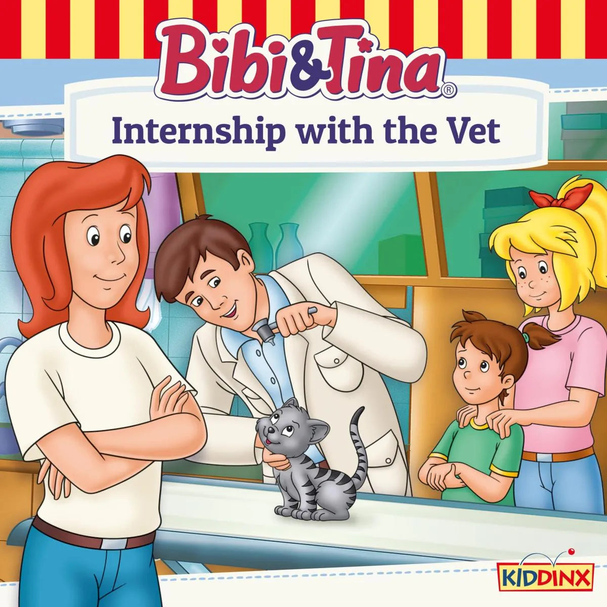 Cover: Bibi and Tina, Internship with the Vet (Hörbuch Download) von Markus Dittrich