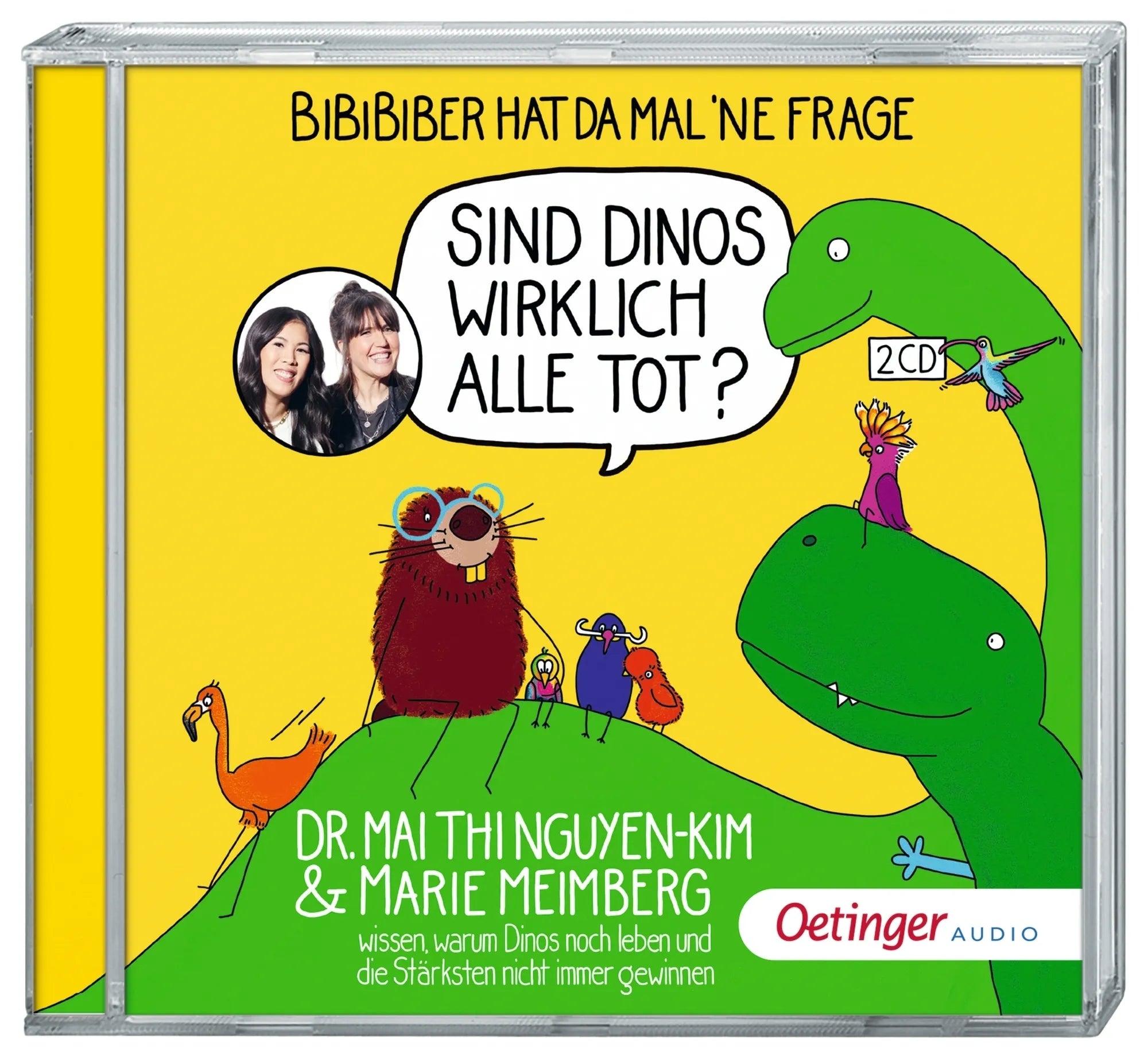 Produktansicht: BiBiBiber hat da mal 'ne Frage. Sind Dinos wirklich alle tot? (Hörbuch (CD))
