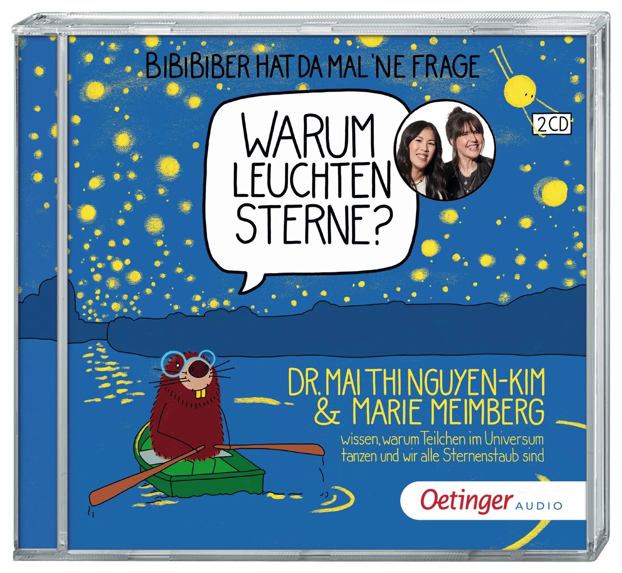 Detailansicht: BiBiBiber hat da mal ’ne Frage. Warum leuchten Sterne? (Hörbuch CD)