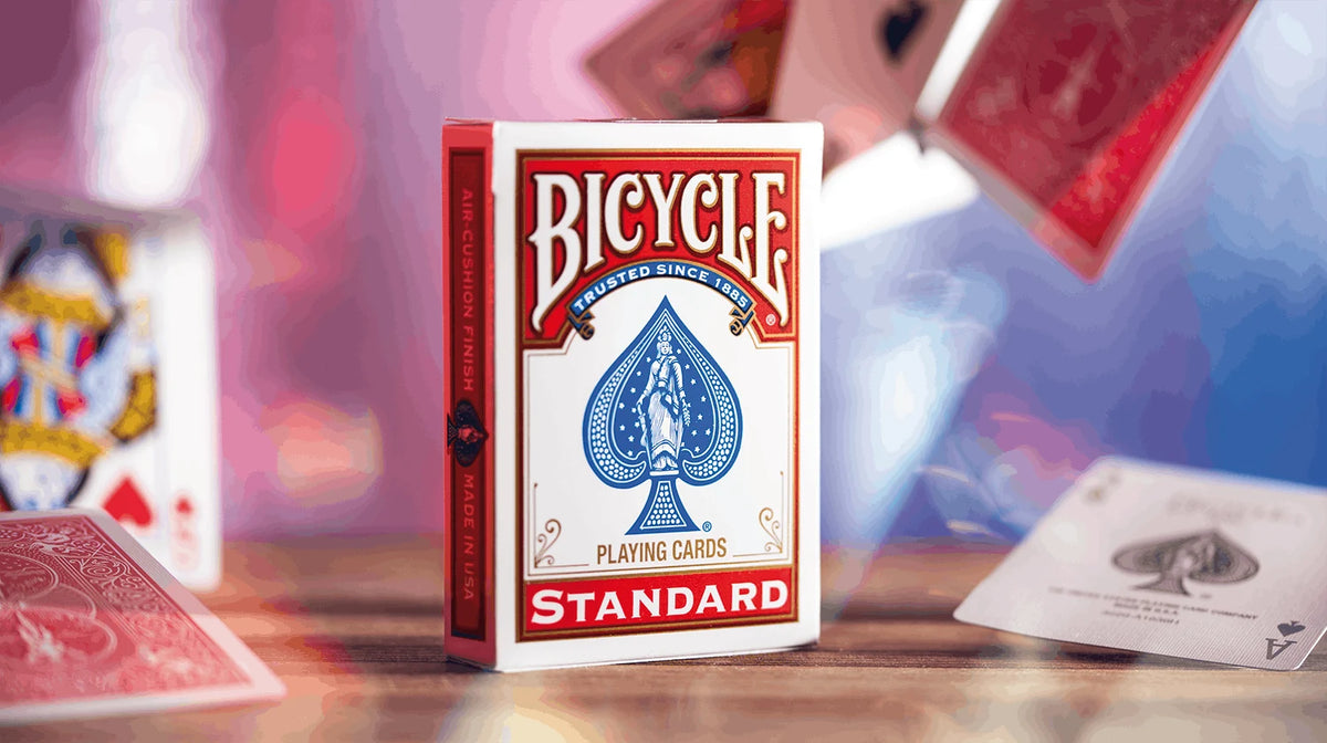 Bicycle Gold Standard 2-Pack Red & Blue – Ansicht