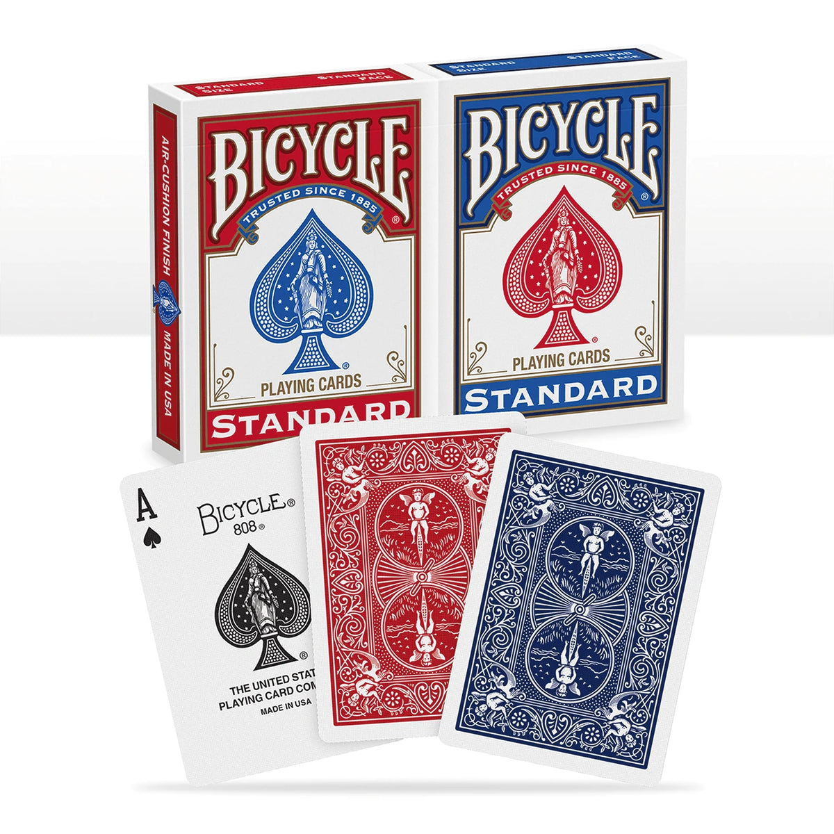 Kartenspiel: Bicycle Gold Standard 2-Pack Red & Blue