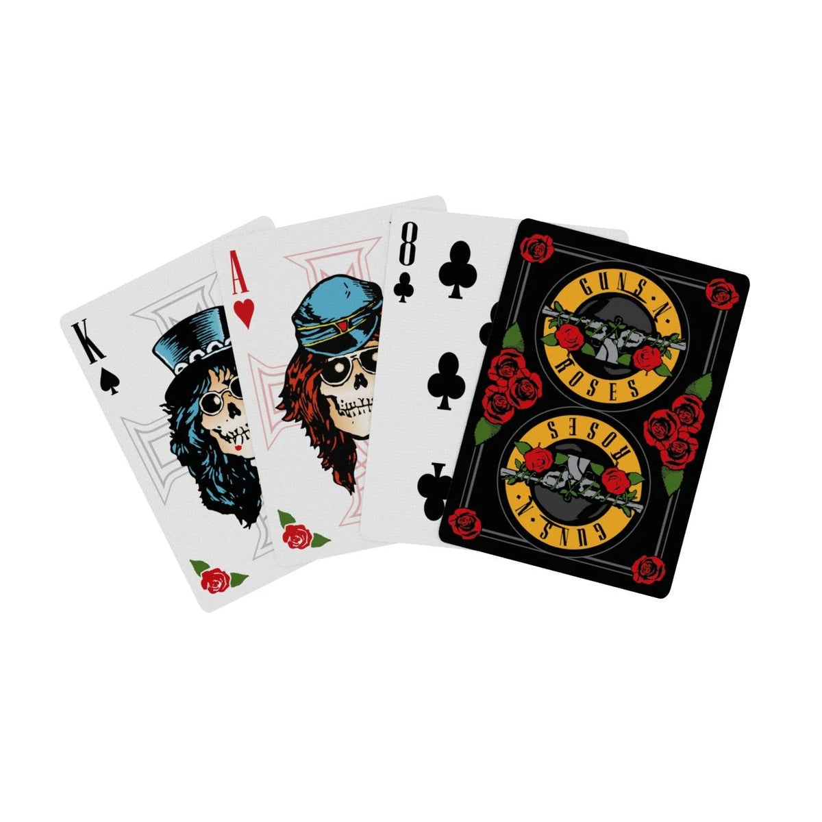 Bicycle Guns N Roses (Designer Spielkarten, Poker, Skat...) – Ansicht