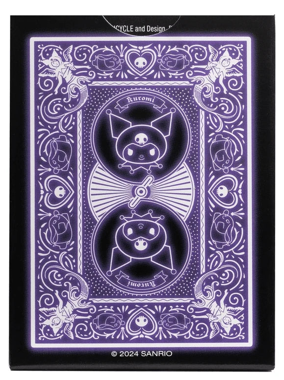 Bicycle Kuromi (Designer Spielkarten, Poker, Skat...) – Ansicht