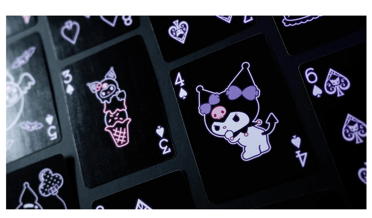 Bicycle Kuromi (Designer Spielkarten, Poker, Skat...) – Ansicht