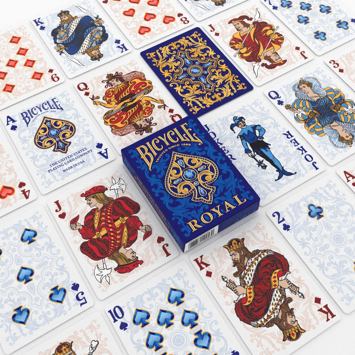 Bicycle Royal, (Designer Spielkarten, Poker, Skat...) – Ansicht