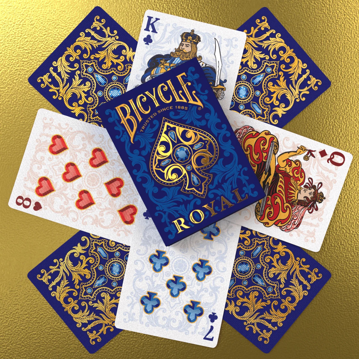 Bicycle Royal, (Designer Spielkarten, Poker, Skat...) – Ansicht
