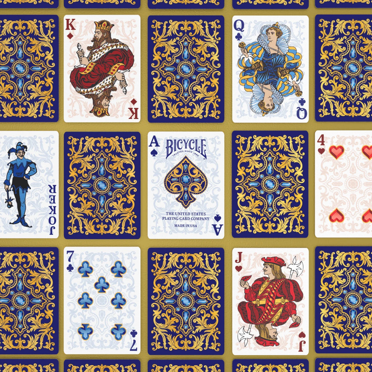 Bicycle Royal, (Designer Spielkarten, Poker, Skat...) – Ansicht