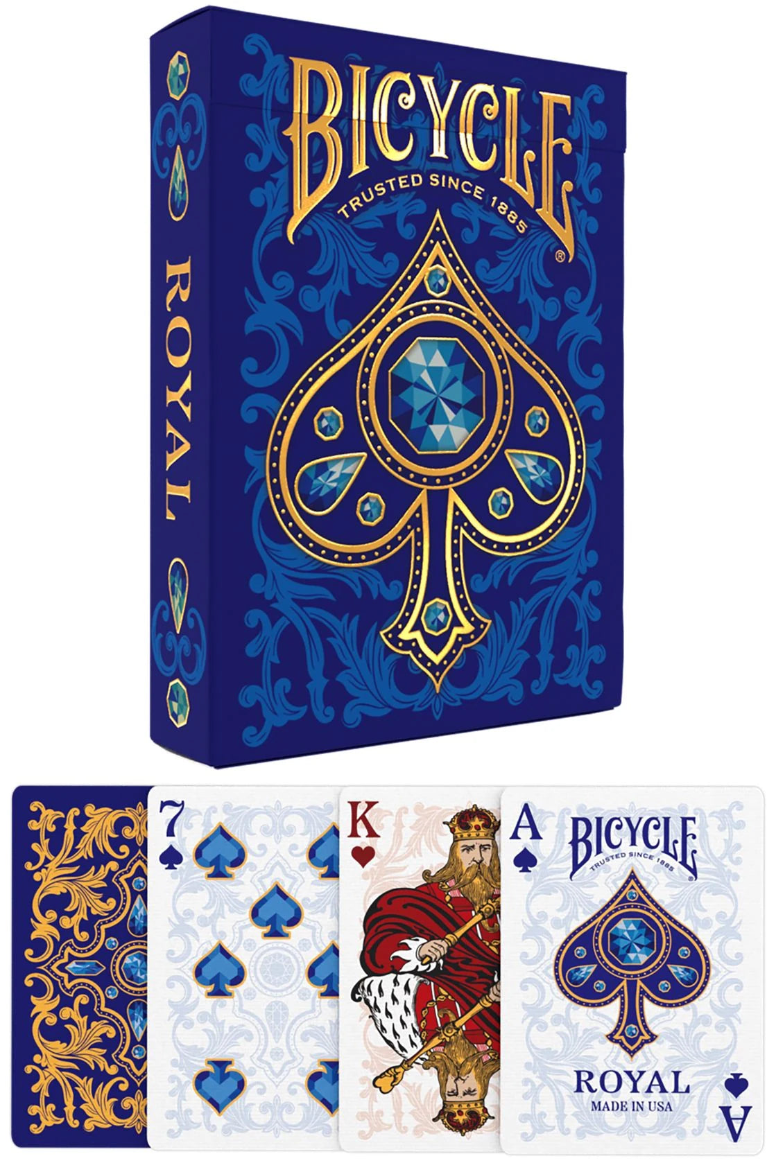 Kartenspiel: Bicycle Royal, (Designer Spielkarten, Poker, Skat...)