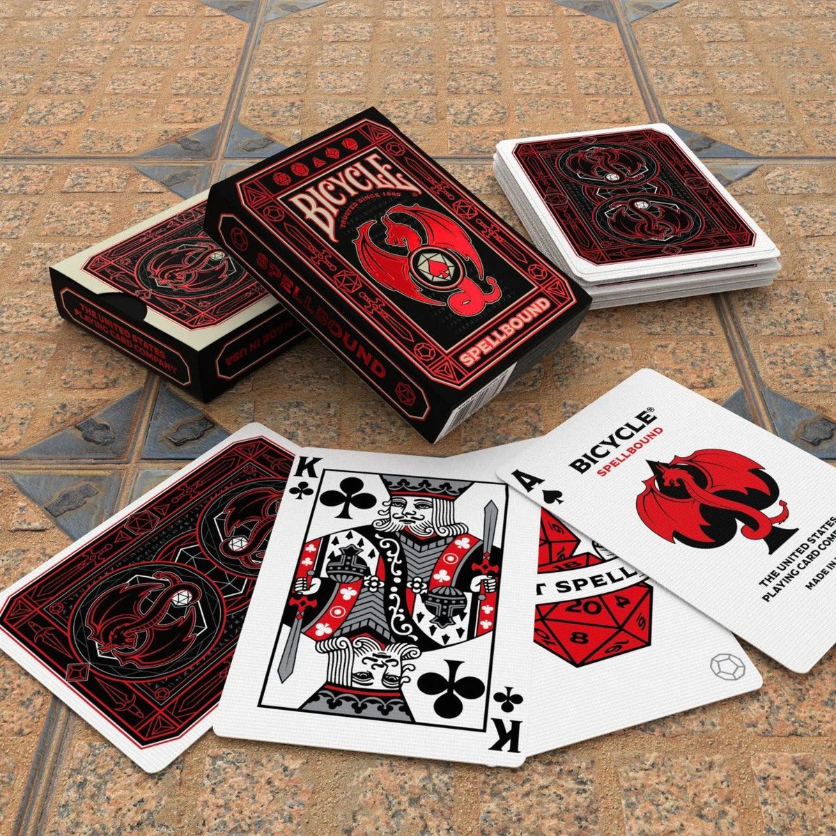 Bicycle Spellbound (Designer Spielkarten, Poker, Skat...) – Ansicht