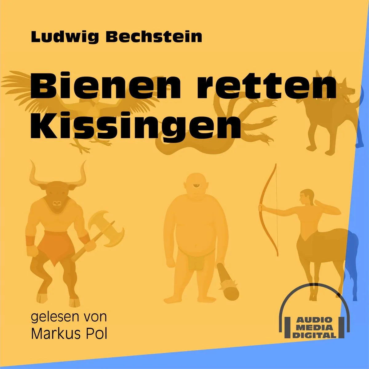 Cover: Bienen retten Kissingen (Hörbuch Download) von Ludwig Bechstein
