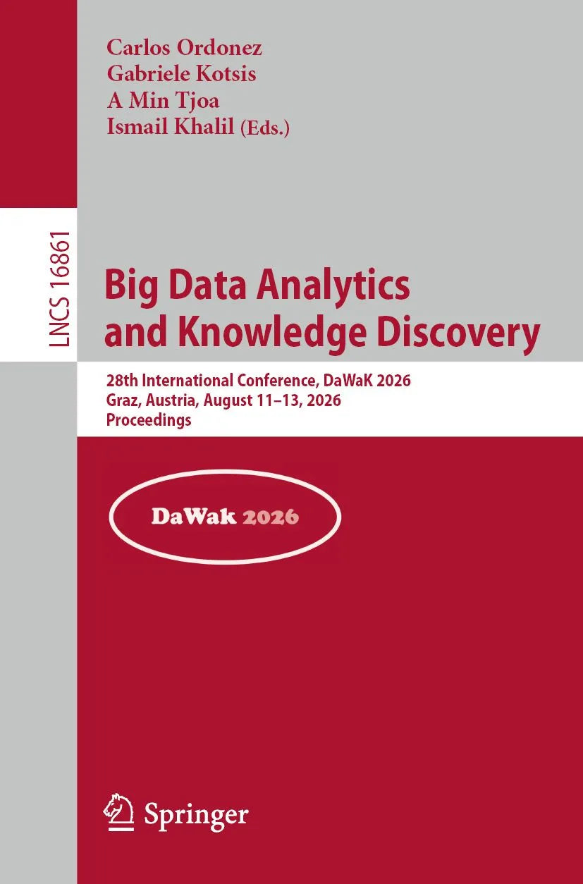 Cover: Big Data Analytics and Knowledge Discovery (E-Book) von Carlos Ordonez
