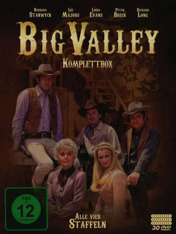 Big Valley - Komplettbox  [30 DVDs] - DVD