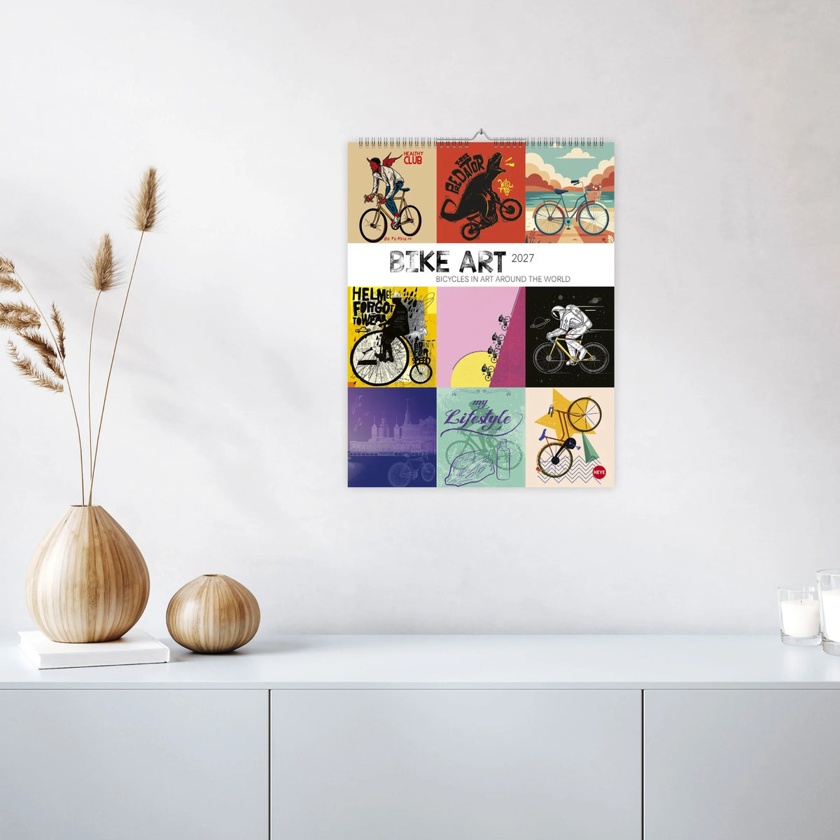 Bike Art Posterkalender 2027 – Ansicht