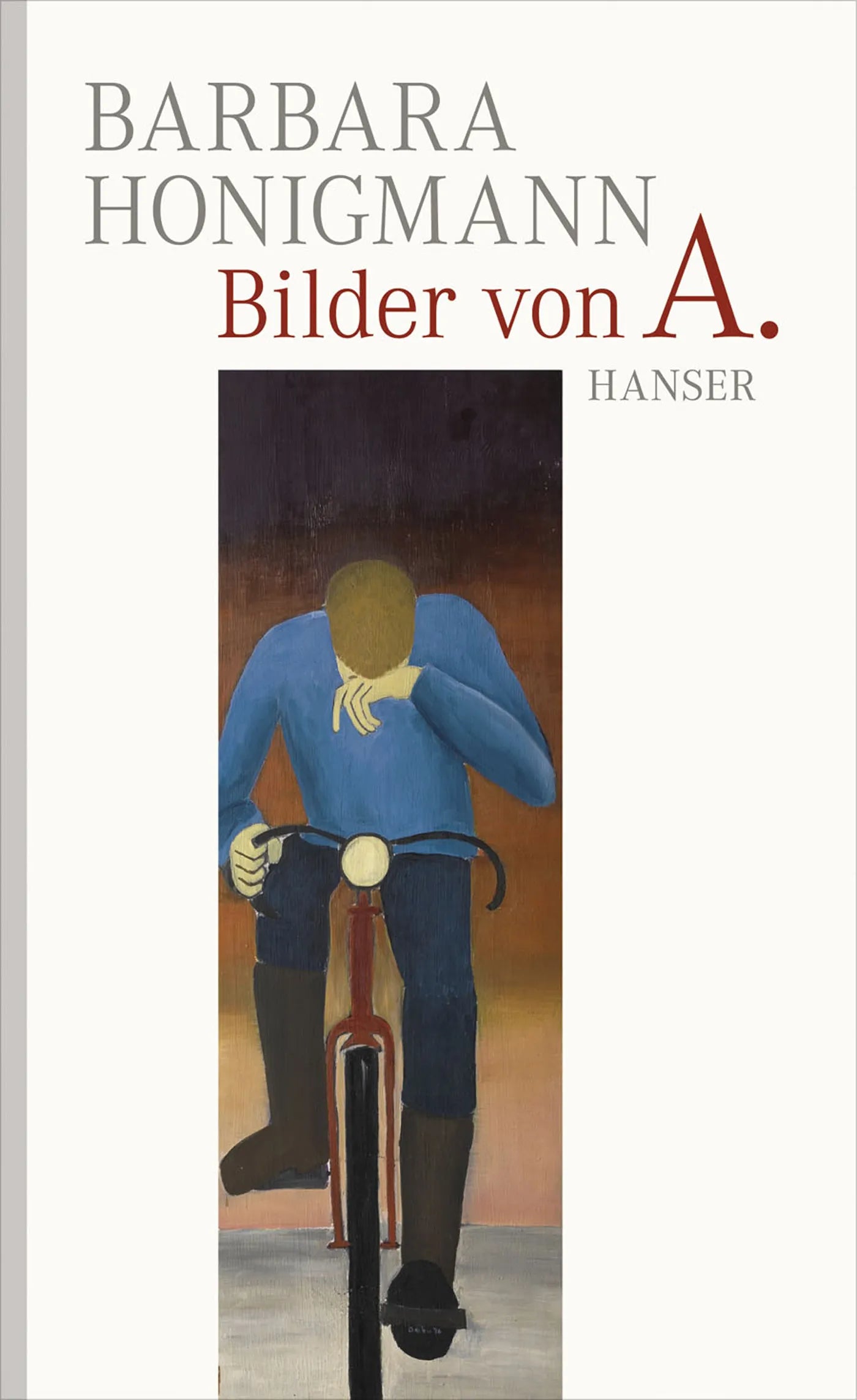 Buchcover von 'Bilder von A.' - Gebundene Ausgabe von Barbara Honigmann