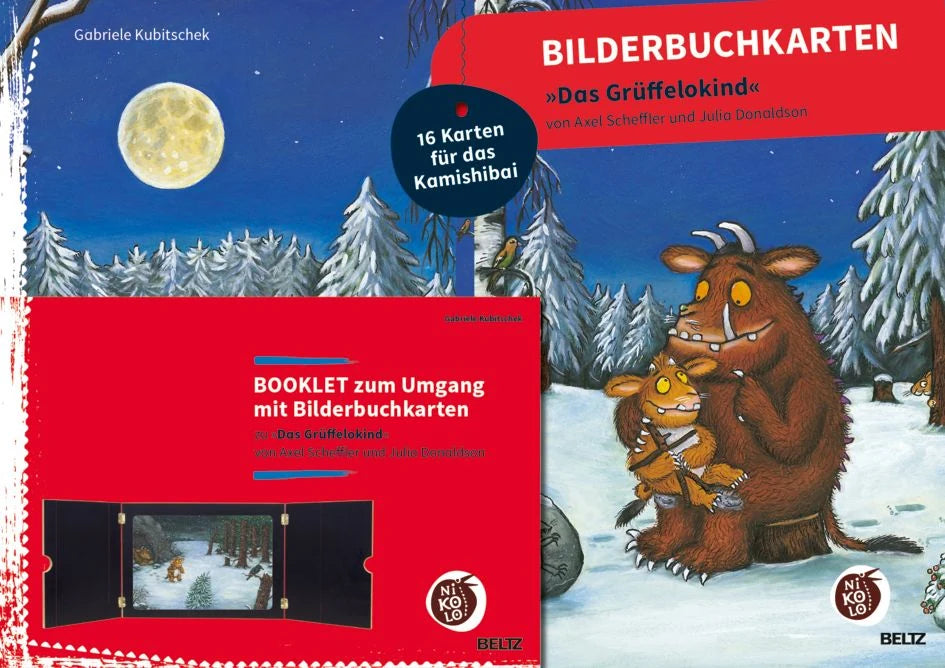 Gesellschaftsspiel: Bilderbuchkarten »Das Grüffelokind« von Axel Scheffler und Julia Donaldson