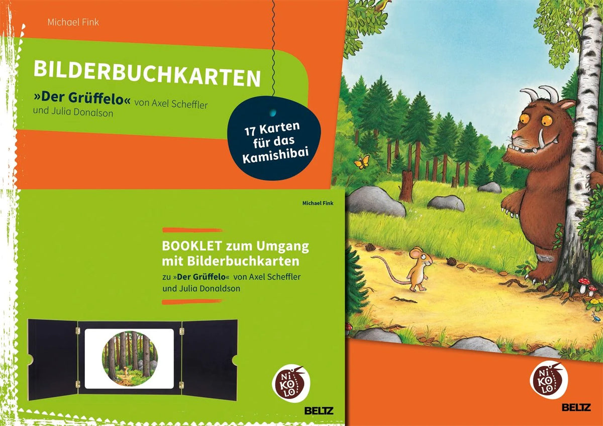 Gesellschaftsspiel: Bilderbuchkarten »Der Grüffelo« von Axel Scheffler und Julia Donaldson