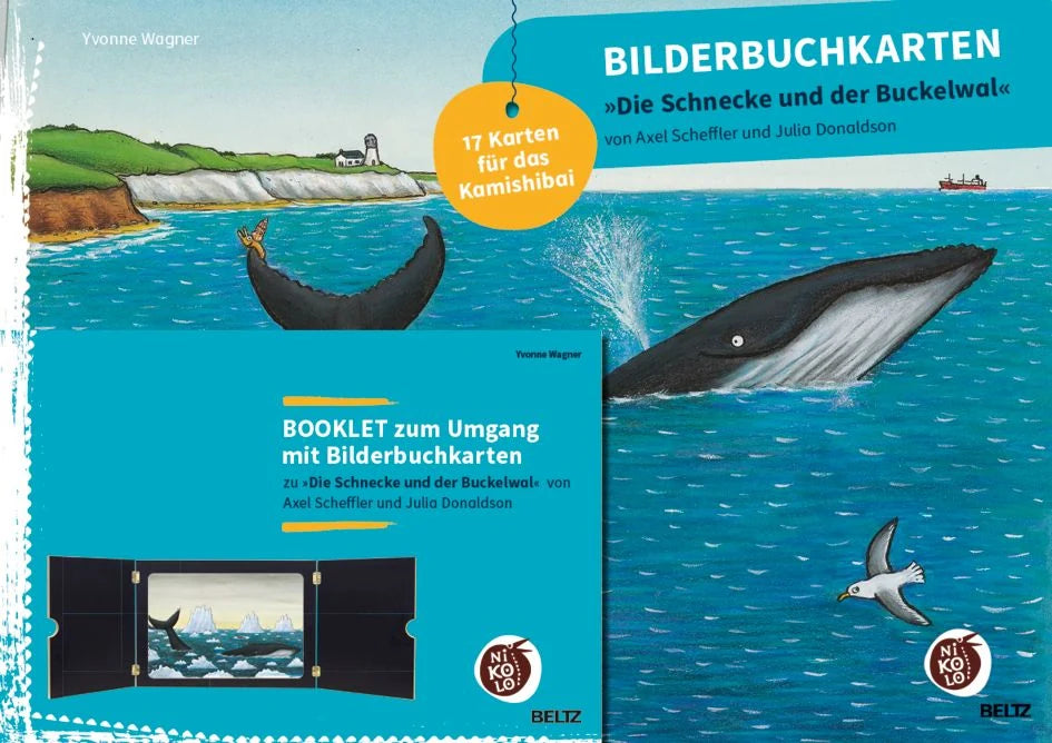 Gesellschaftsspiel: Bilderbuchkarten »Die Schnecke und der Buckelwal« von Axel Scheffler und Julia Donaldson