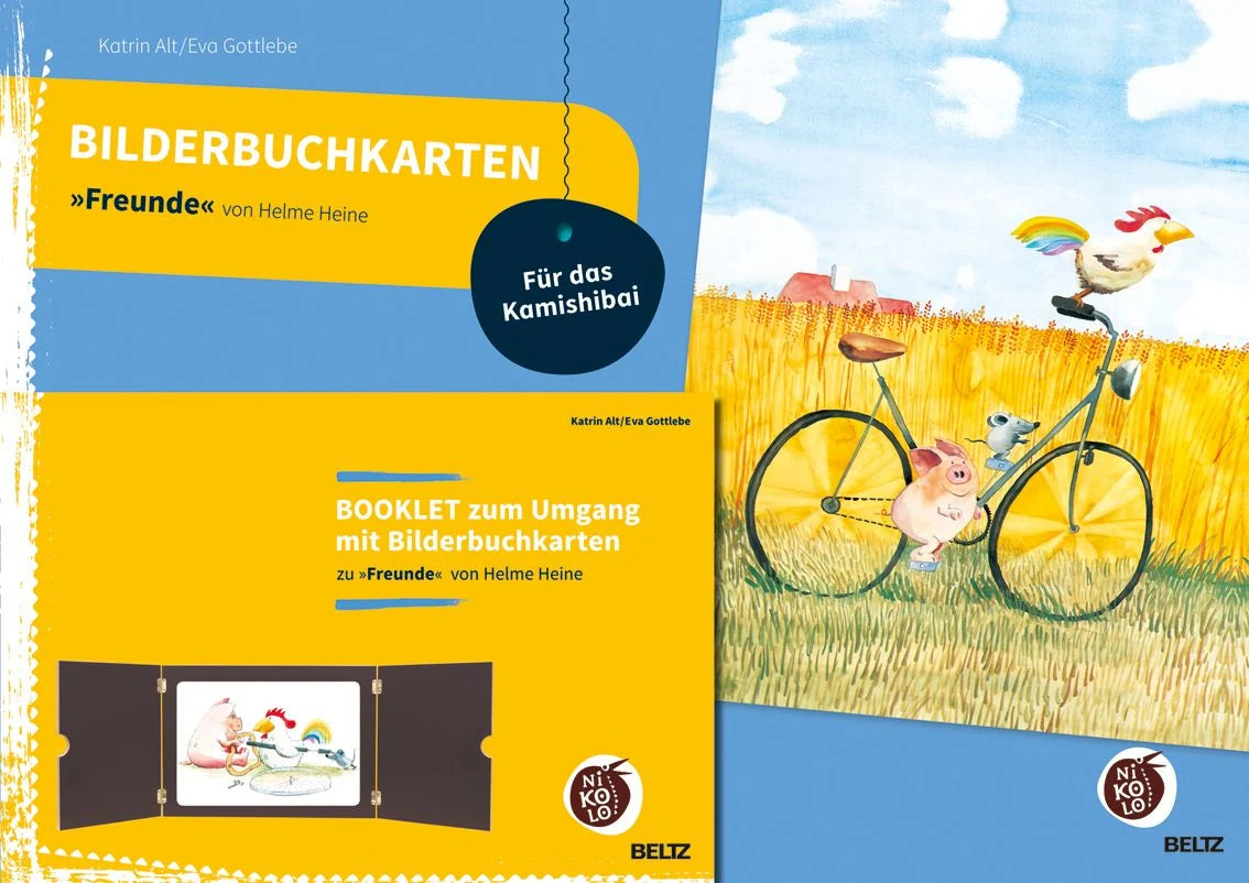 Gesellschaftsspiel: Bilderbuchkarten »Freunde« von Helme Heine